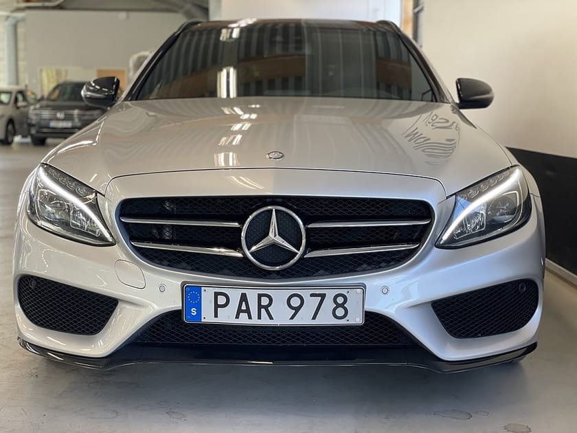 Bild 3 av Mercedes-Benz C 220 T d 170hk AMG-line Värmare Panorama