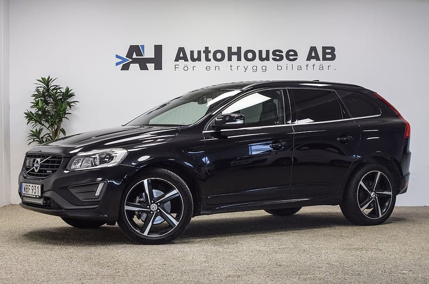 Bild 1 av Volvo XC60 D5 AWD Polestar 230HK Black R Design Pano BLIS Drag
