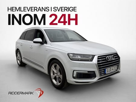 Audi Q7 e-Tron TDI Q 373hk Pano BOSE-Ljud Luftfjädring Drag