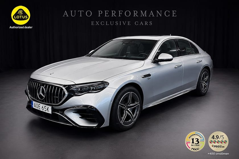 Bild 1 av Mercedes-Benz AMG E 53 HYBRID 4MATIC+ 585hk 4MATIC%2B / Hemleverans /