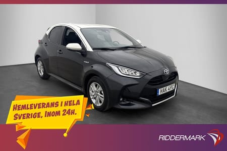 Toyota Yaris Hybrid Style Bi-Tone JBL Kamera Halvskinn