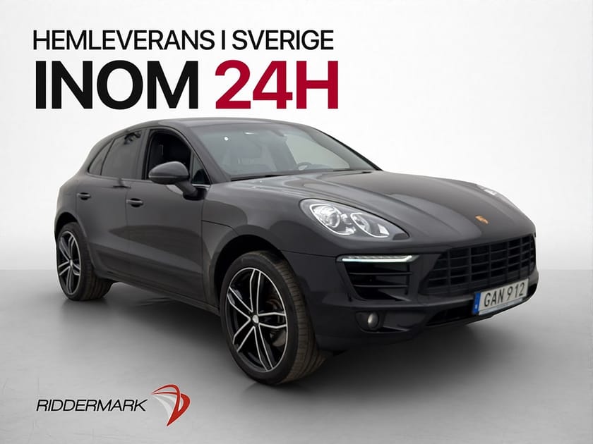 Bild 1 av Porsche Macan S Diesel Värmare 14 Vägs Skinn BOSE Kamera PASM 258hk