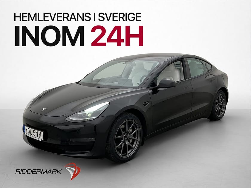 Bild 4 av Tesla Model 3 Long Range AWD Värmepump Drag Svensksåld MOMS