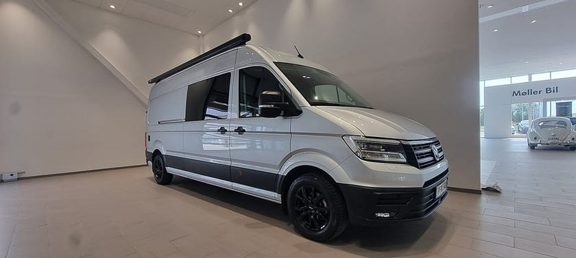 Bild 1 av Volkswagen Crafter Kombi lång hjulbas 2.0TDI 177HK Automat - Se byggnation!
