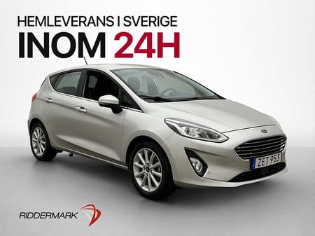 Ford Fiesta 1.0 100hk Titanium Kamera Dragkrok Rattvärme