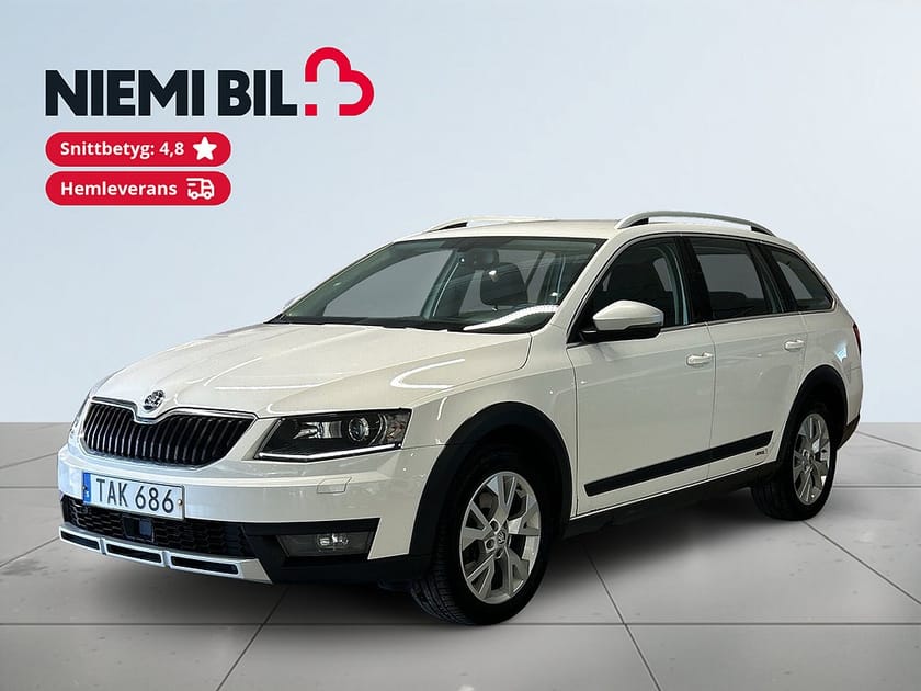 Bild 1 av Škoda Octavia Scout Skoda 2.0 TDI 4x4 Aut Dragkrok Mvärmare Farthållare S&V-däck