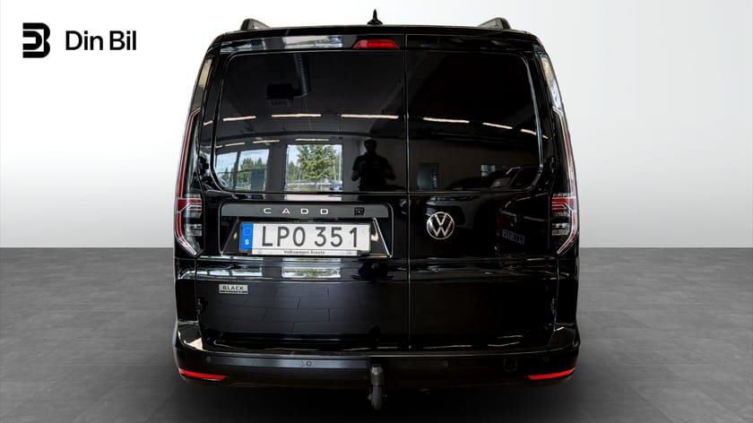 Bild 5 av Volkswagen Caddy Cargo Maxi TDI 122 DSG Black Edition