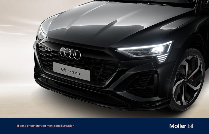 Bild 3 av Audi Q8 55 e-tron quattro Quattro,S-line,Drag,Kamera
