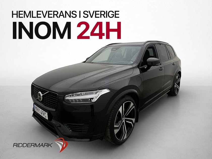 Bild 1 av Volvo XC90 7 Säten Recharge T8 Ultimate Dark B&W Pano Luft HUD MOMS