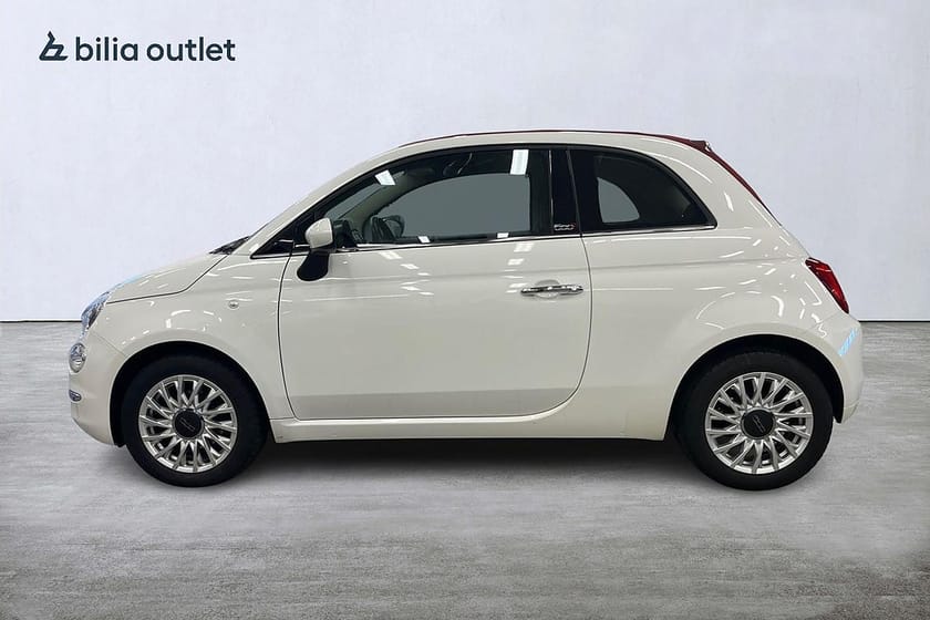 Bild 2 av Fiat 500C 1.2 8V Lounge 69hk Cab Sensorer Bluetooth