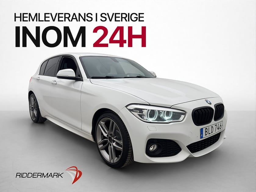 Bild 1 av BMW 118d 150hk M Sport P-Sensorer Alcantara 0,40l/mil
