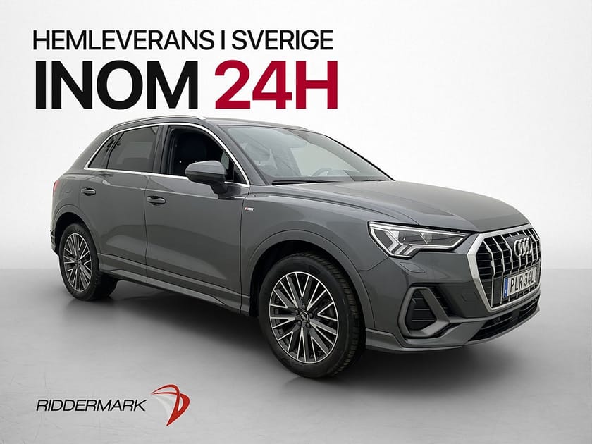 Bild 3 av Audi Q3 45 TFSI e Full S Line Moms Leasebar Cockpit Kamera
