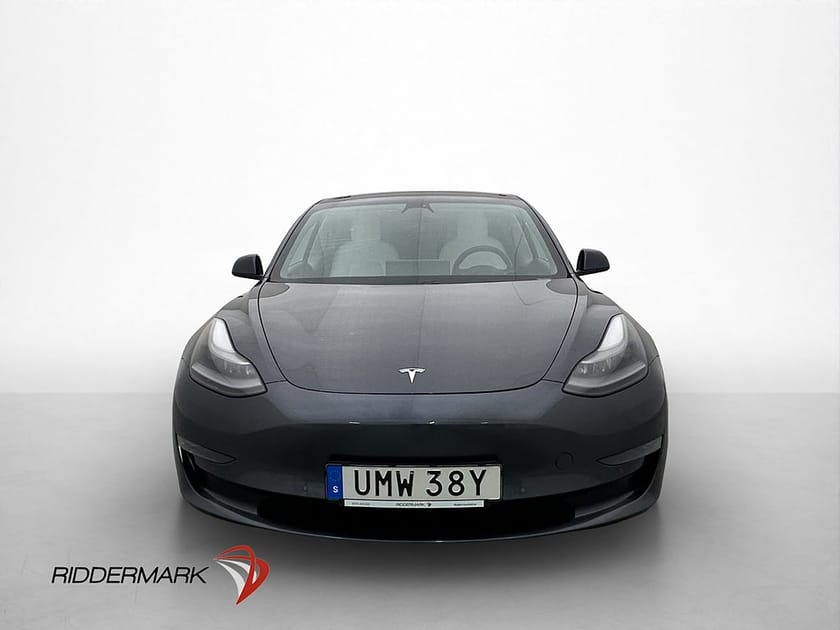 Bild 2 av Tesla Model 3 Long Range AWD Ljus Interiör Svensksåld