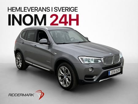 BMW X3 xDrive20d 190hk xLine H/K Skinn Drag Navi Farthållare