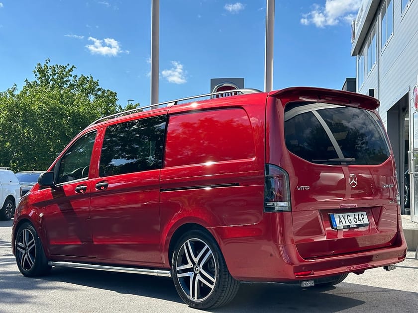 Bild 5 av Mercedes-Benz Vito Tourer 124 CDI 4x4 3.1t Mixto | 5-sits | Värme skåpet | Helskinn