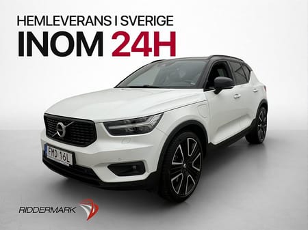 Volvo XC40 T5 TwEn R-Design Pano H/K Drag Kamera Skinn 21"