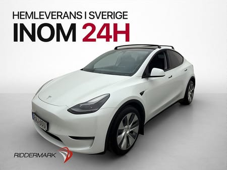 Tesla Model Y Long Range AWD Drag Takräcke Autopilot MOMS