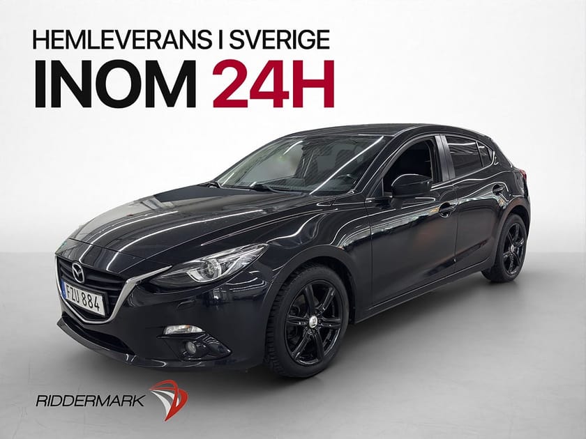 Bild 4 av Mazda 3 Sport 2.2 SKYACTIV 150hk Navigation P-Sens Bluetooth