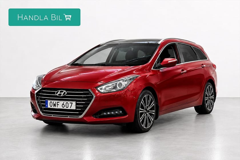 Bild 1 av Hyundai i40cw cw 1.7 CRDi ComfortPlus Pano B-Kam Skinn 141hk