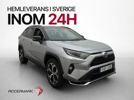 Toyota RAV4 Laddhybrid Plug-in 306hk AWD Premium 360° HUD Skinn Drag
