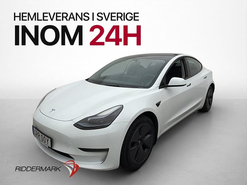 Bild 1 av Tesla Model 3 Long Range AWD Dragkrok Autopilot MOMS
