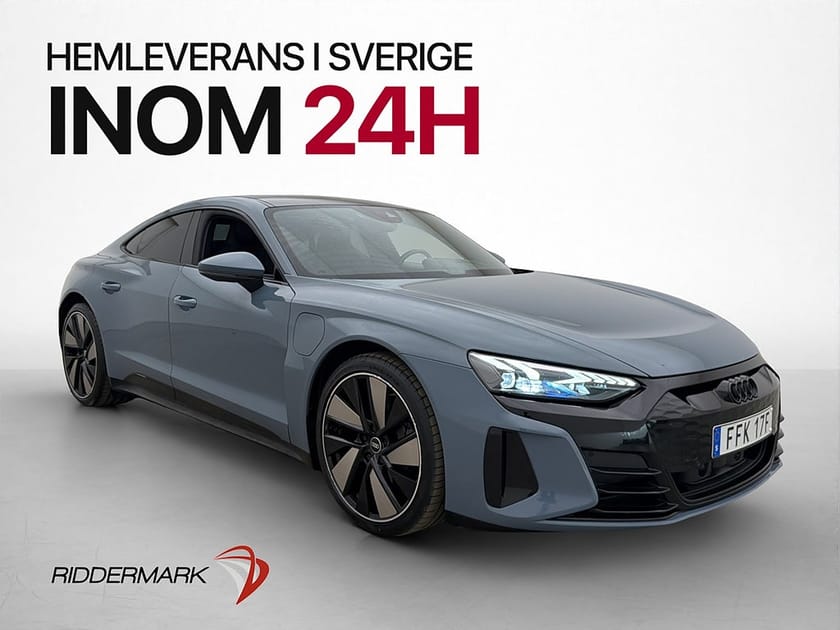 Bild 4 av Audi e-tron GT quattro Pano B&O Värmare Kamera Skinn MOMS