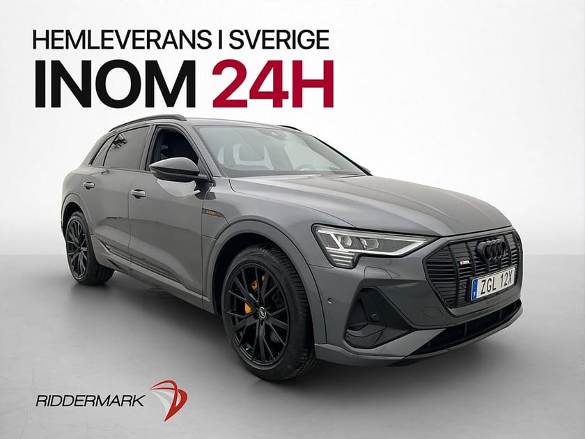 Bild 4 av Audi e-tron 55 quattro 408hk S-line HuD Drag Pano 360°-K