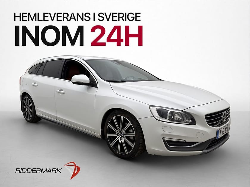 Bild 1 av Volvo V60 D4 Summum VOC Värmare P-Sensorer Skinn Elstol
