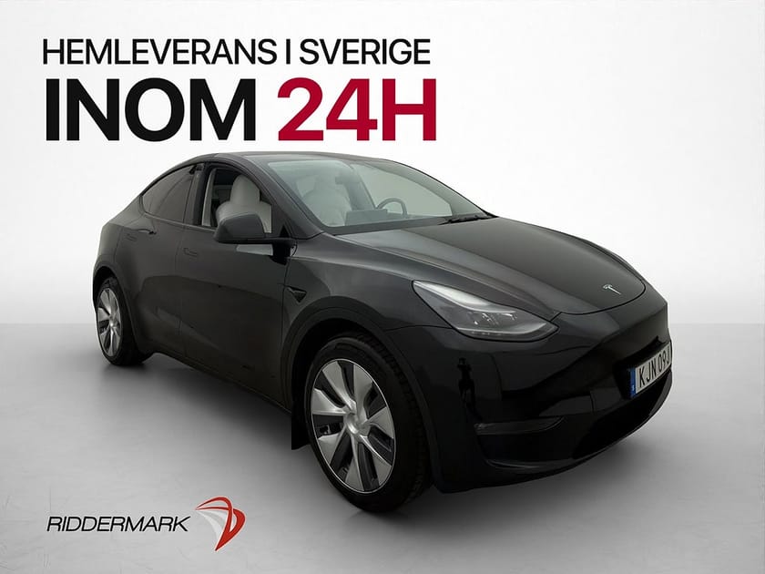 Bild 1 av Tesla Model Y Long Range AWD Total-Självkörning Pano Drag