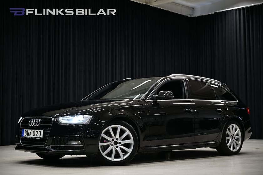 Bild 2 av Audi A4 Avant 2.0 TDI Quattro 177HK Automat|S-Line|PDC|Kambytt