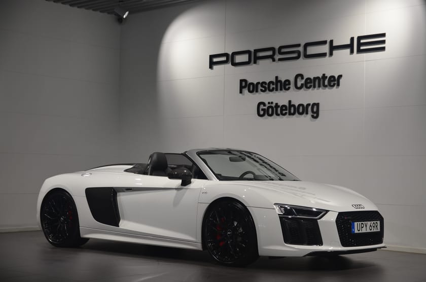 Bild 1 av Audi R8 Spyder 5.2 V10 FSI Quattro S-Tronic / Låga mil / Carbon / B&O