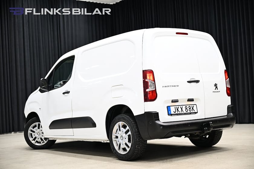 Bild 4 av Peugeot Partner Utökad Last 1.5 BlueHDi 102HK Drag|FjärrstyrdVärmare|Lågmil|Leasbar