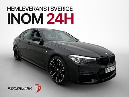 BMW 530i xDrive Sedan M Sport Drag Värm Hifi 360° Navi Elstolar