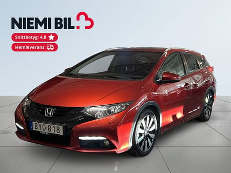 Honda Civic Tourer 1.6 i-DTEC Sport SoV/Kedja/Kamera/AC/Isofix
