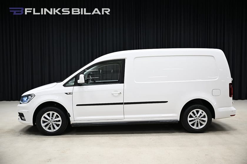 Bild 2 av Volkswagen Caddy Maxi Van DSG 102HK Nedlackad|LED|Inredd|Drag|Värmare|Leasbar