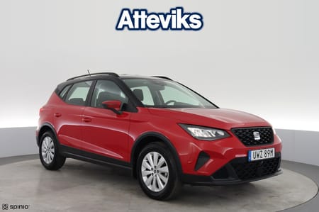 SEAT Arona TSI 110hk DSG Clima 2-Zons CarPlay Sensorer Farth.