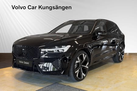 Volvo XC60 T8 Plus Black Nordic Edition Bowers Lounge 22" Pano Massage Luftfjädring 360-kamera Selekt