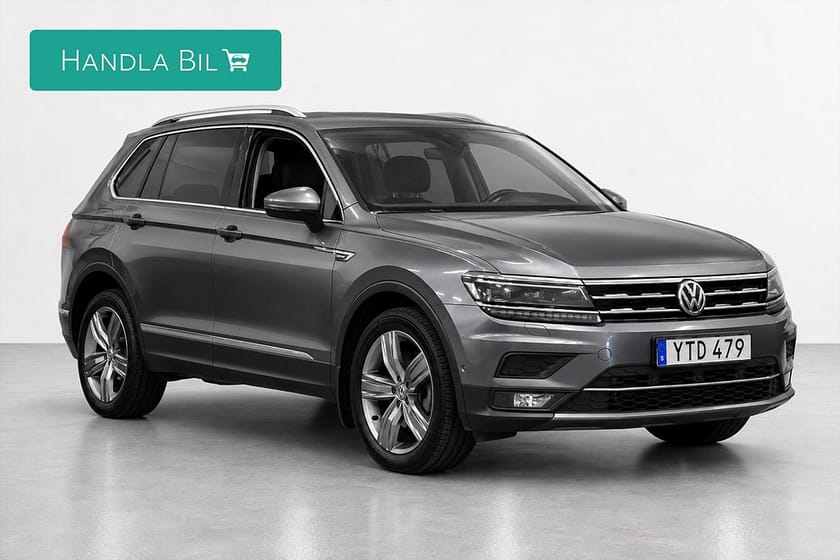 Bild 4 av Volkswagen Tiguan Allspace 7-sätes 2.0 TDI 4M GT 7-sits Drag D-Värm Cockpit Kamrem-bytt