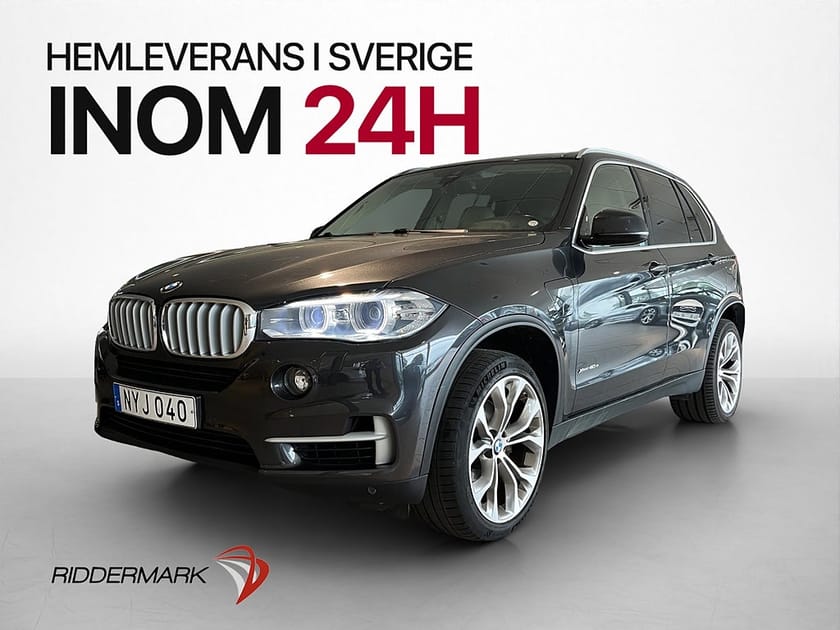 Bild 3 av BMW X5 xDrive40e 313hk Pano H/K Kamera Skinn Navi Drag