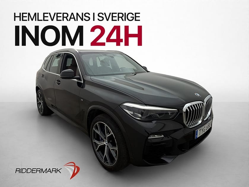 Bild 1 av BMW X5 xDrive40i 340hk M-Sport Pano HuD 360° H/K Drag