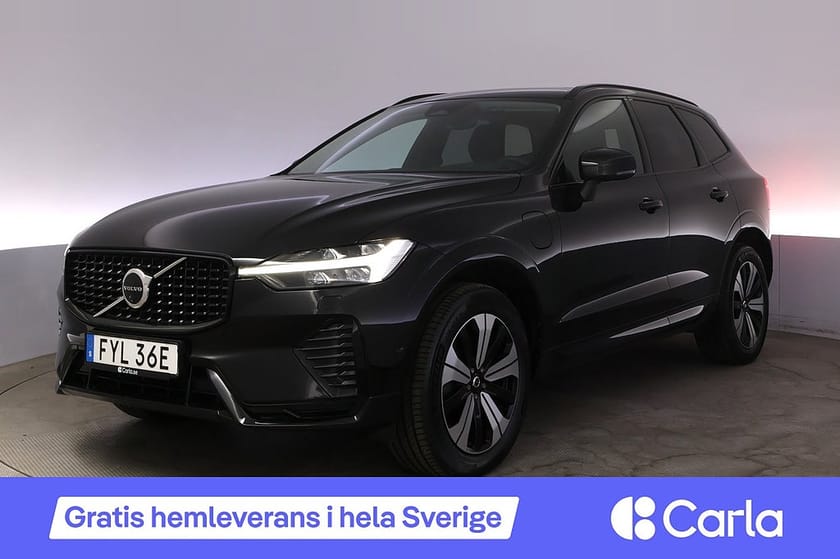 Bild 1 av Volvo XC60 T6 AWD Plus Dark Drag Pano Elstol HK Läder BLIS