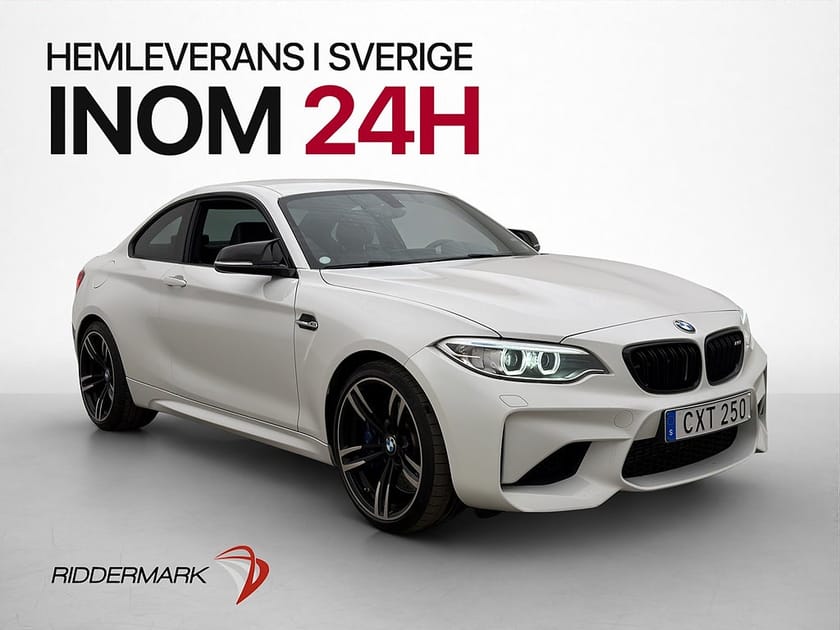 Bild 1 av BMW M2 DCT 370hk H/K Skinn Keyless Svensksåld
