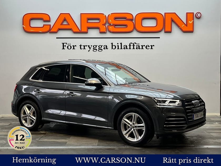 Bild 1 av Audi Q5 55 TFSI e quattro S Line Carplay Matrix Panorama Drag
