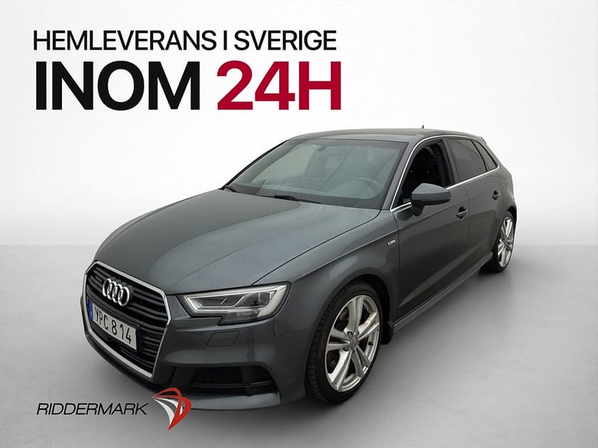 Bild 3 av Audi A3 Sportback 2.0 TFSI Quattro 190hk S-Line Halvskinn