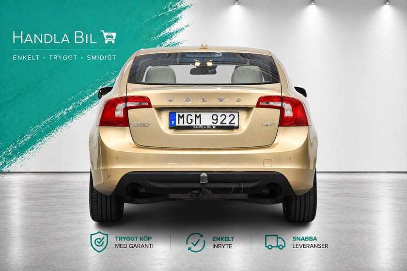 Bild 5 av Volvo S60 T4F Summum M-värm Taklucka Skinn Dragkrok