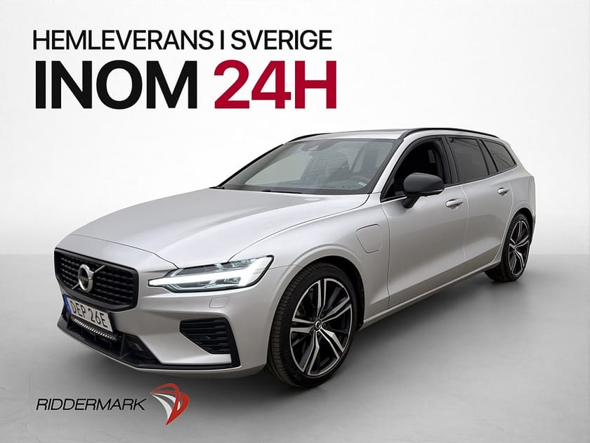 Bild 3 av Volvo V60 Recharge AWD T8 R-Design Pano B&W HUD Värm MOMS