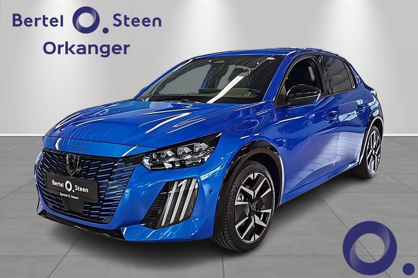 Bilde 1 av Peugeot e-208 GT, 156HK, 360 kamera, Navi, Ryggekamera, el sete