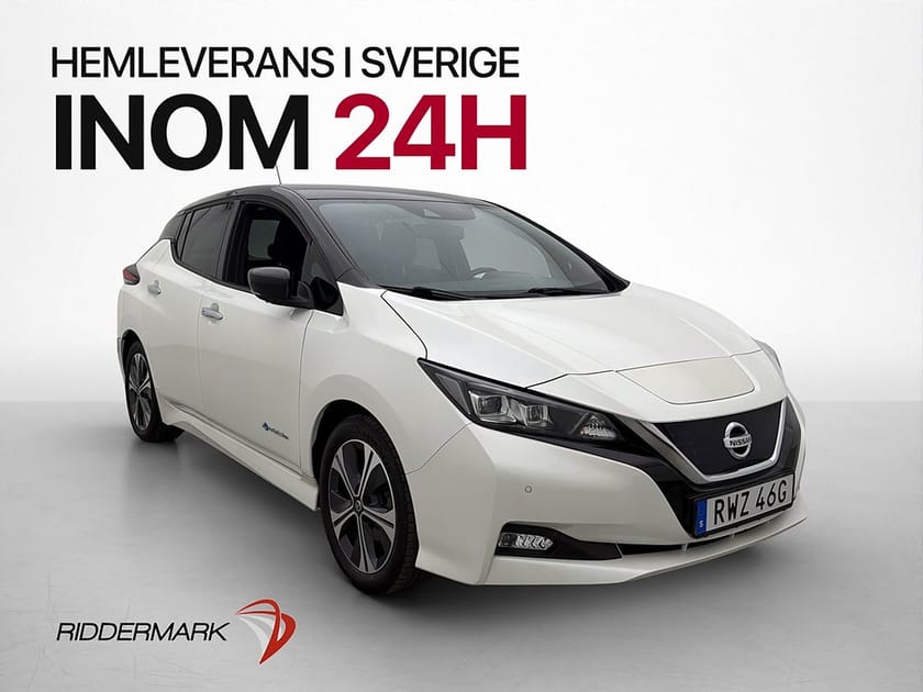 Bild 1 av Nissan Leaf 150hk N-Connecta 360° Navi CarPlay Döda-Vinkel