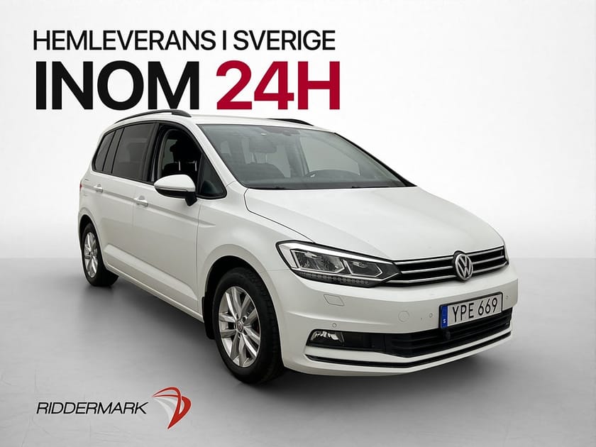 Bild 3 av Volkswagen Touran 7-seater 1.2 TSI 7-Sits Kamera Drag CarPlay Adaptiv