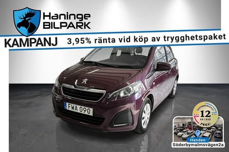 Peugeot 108 5-DR 1.0 SUPERDEAL 3.95% / LÅGMILAD / NYSERVAD